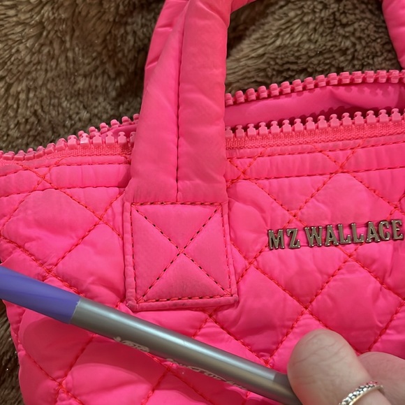 MZ Wallace New York Quilted Micro Sutton Crossbody Bag. - Picture 13 of 14